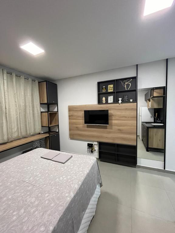 Η κουζίνα ή μικρή κουζίνα στο Studio Estilo Industrial 02