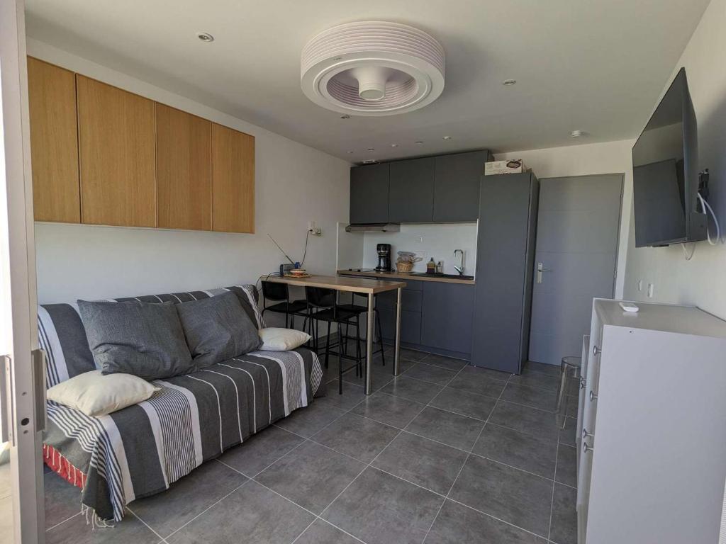 Studio cabine rénové avec parking - 4 pers.