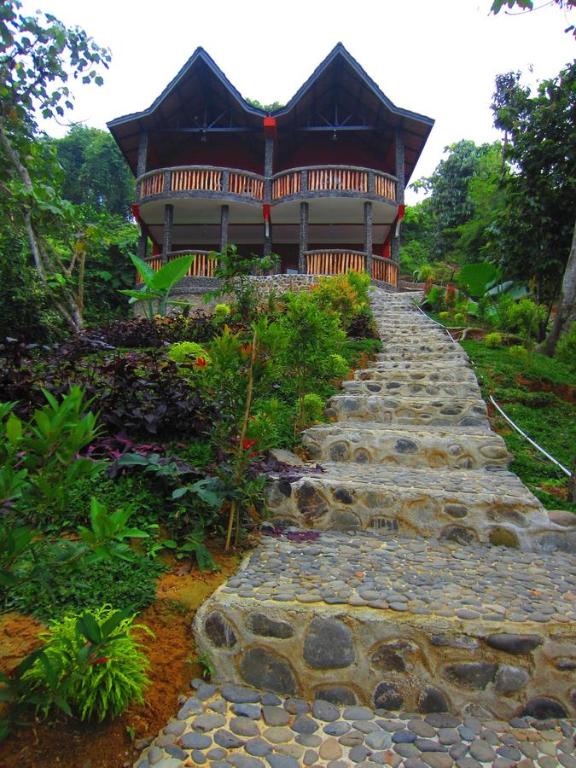 Zahrada ubytování Hotel Orangutan