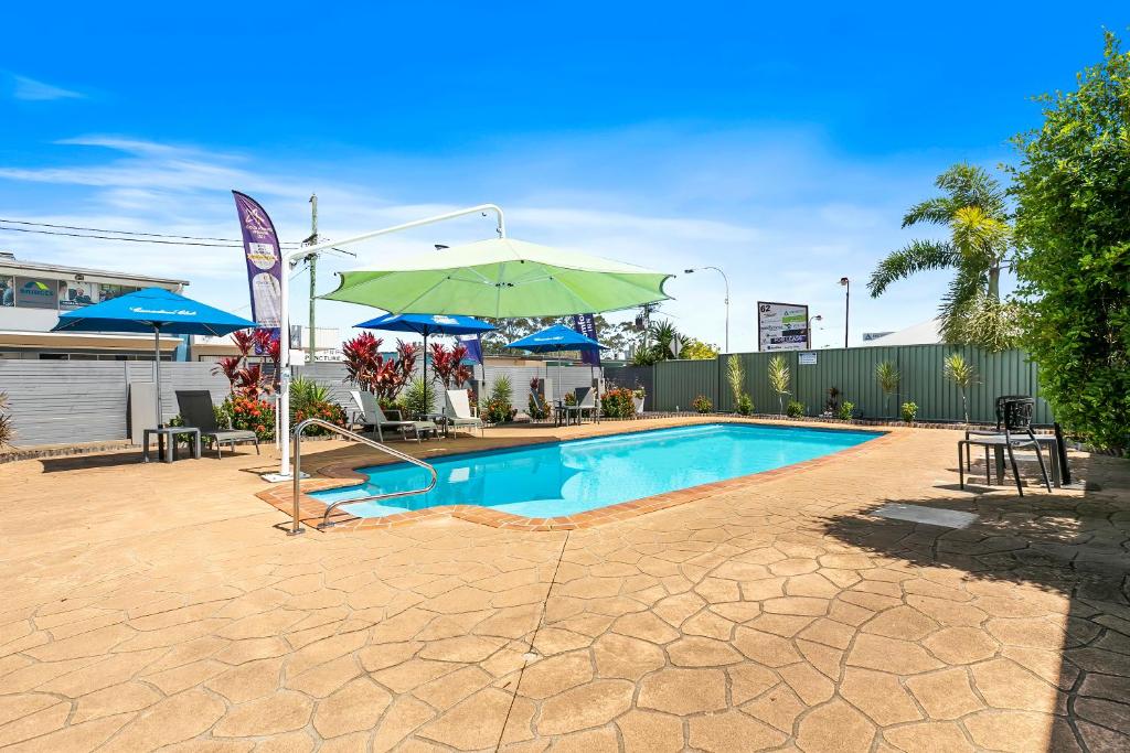 Bazén v ubytování Comfort Inn on Main Hervey Bay nebo v jeho okolí