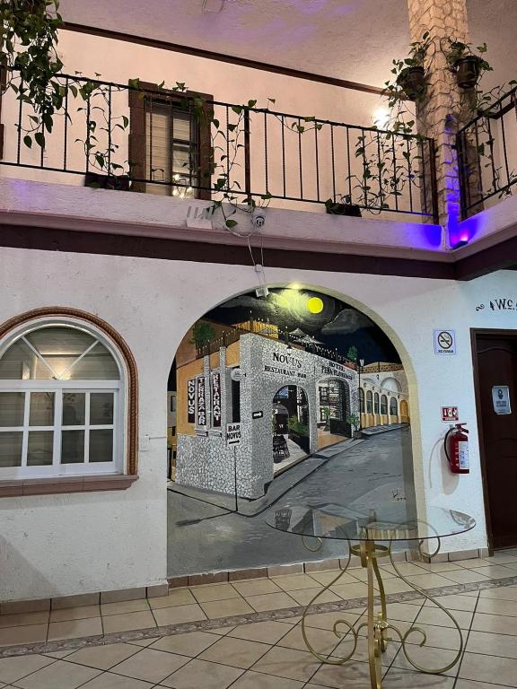Budova, kde se hotel nachází
