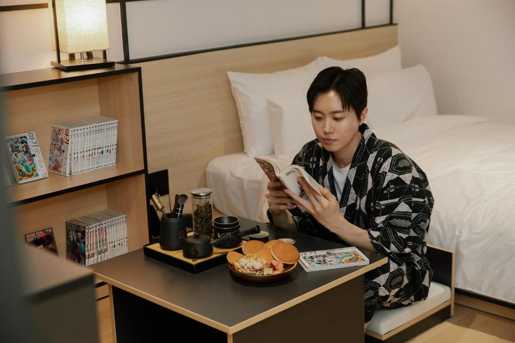 Nápoje v ubytování Mitasuya Ryokan Hotel Incheon by Aank