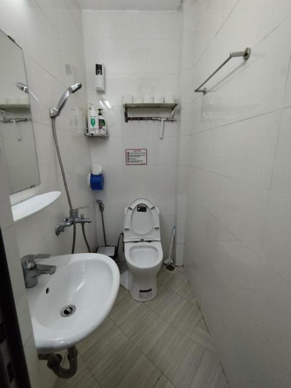 Koupelna v ubytování Khai Homestay