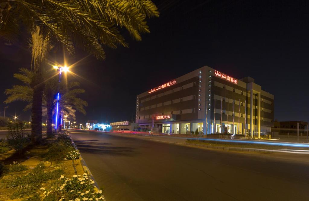 Budova, kde se aparthotel nachází