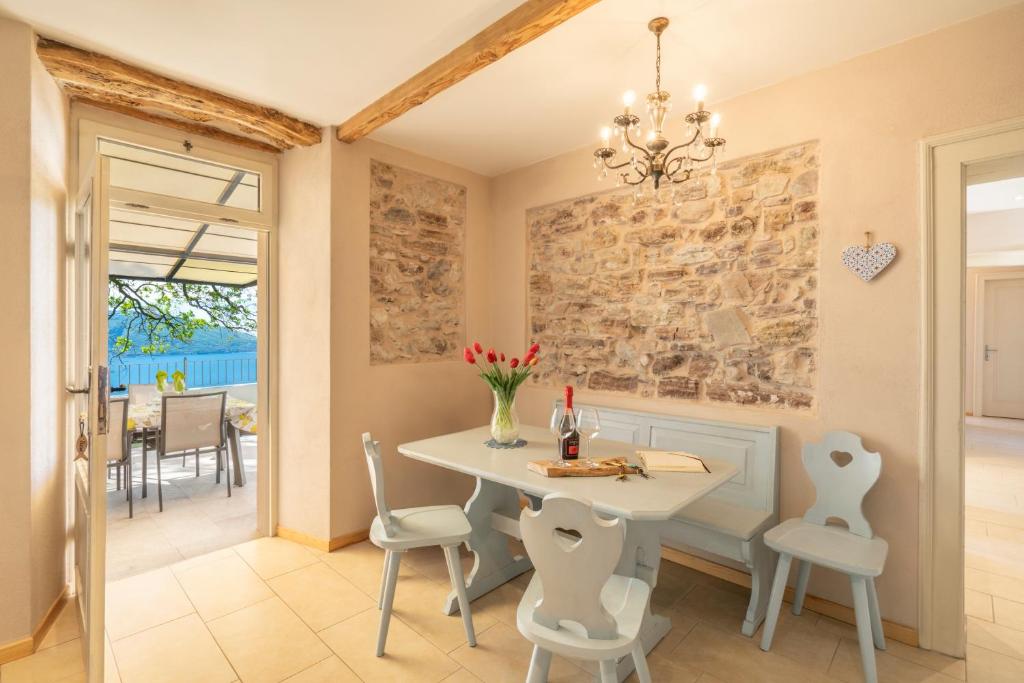 Posezení v ubytování Piccola Meraviglia Sul Garda