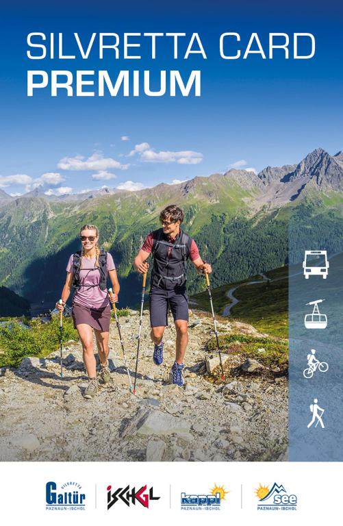 Hosté ubytování Vermunt - Silvretta Sommer Premium Card inklusive