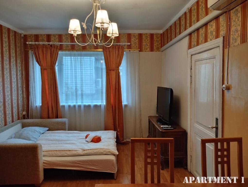 Postel nebo postele na pokoji v ubytování 36 Posti