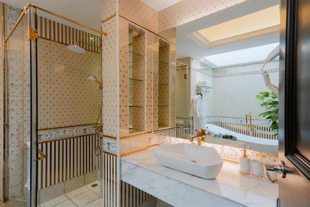 Koupelna v ubytování Midori Concept Hotel