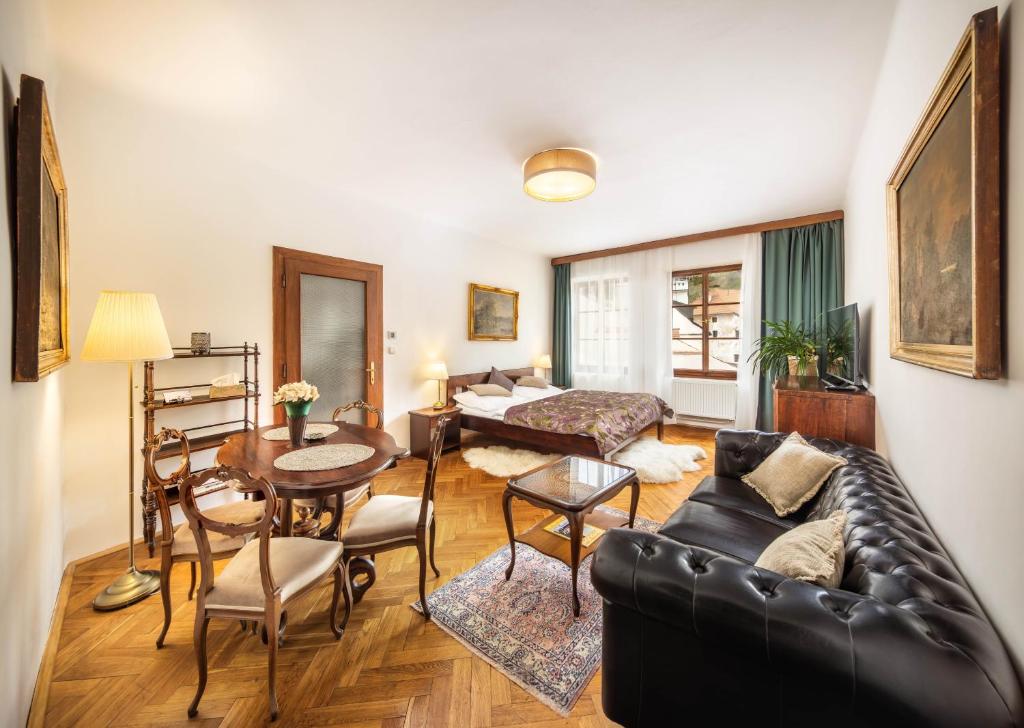 Posezení v ubytování Apartments Dlouhá 93
