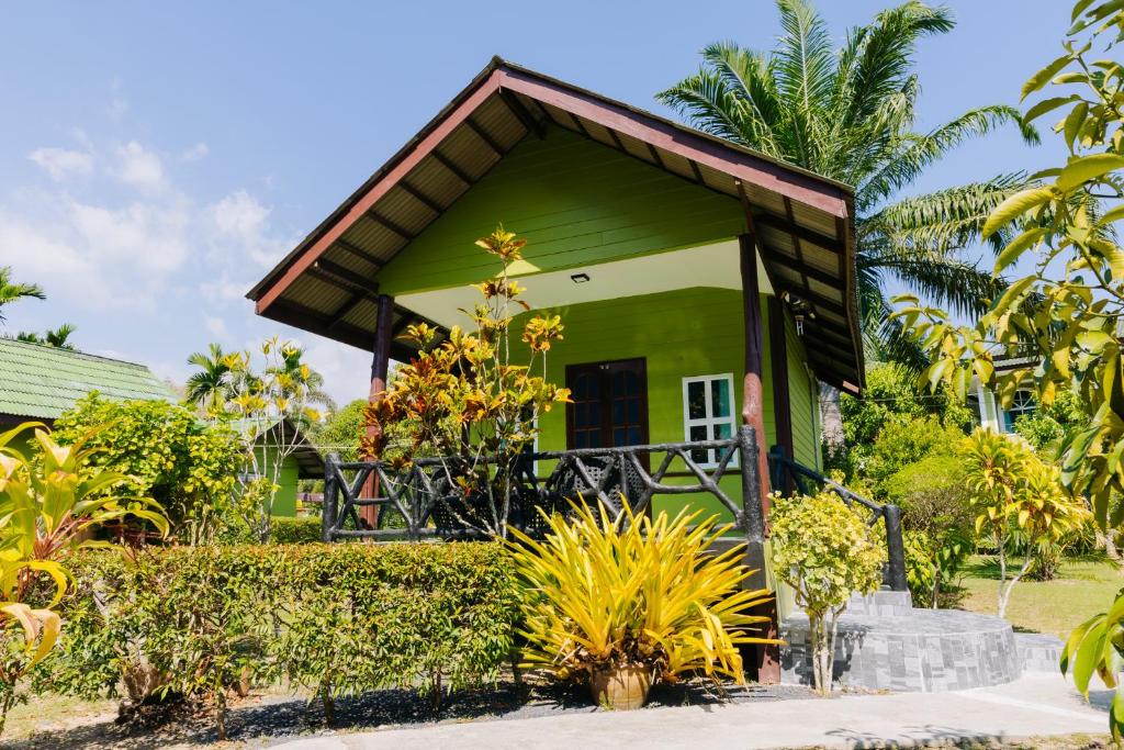 Zahrada ubytování Ao Nang Baan Suan Resort