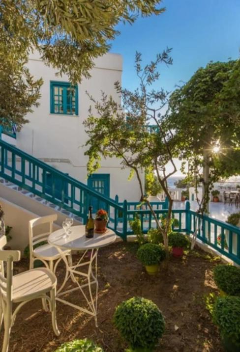 Balkón nebo terasa v ubytování Pension Marias Sea View