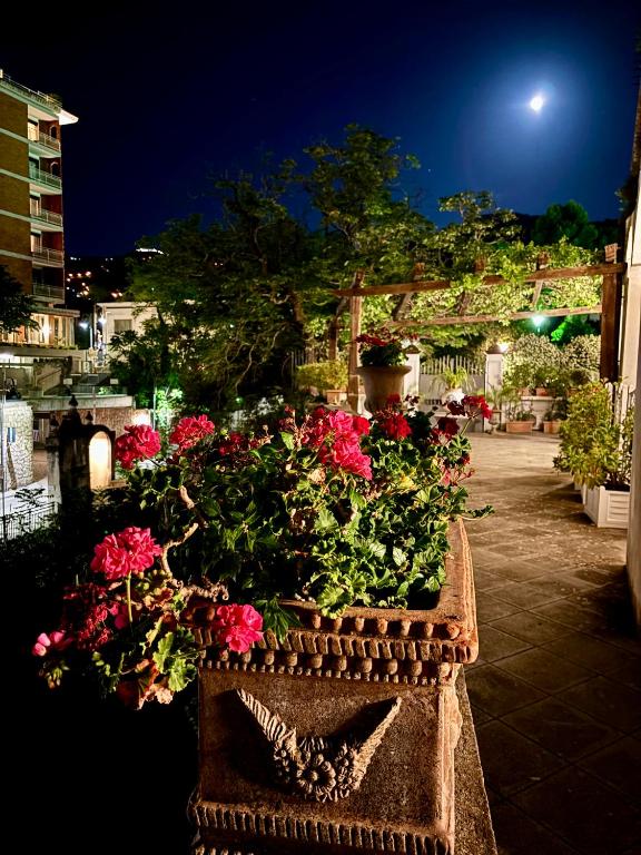 Zahrada ubytování Relais La Rupe