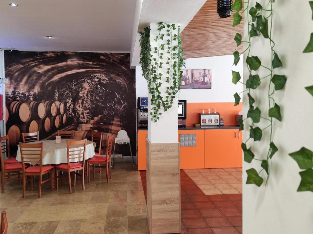 Cuisine ou kitchenette dans l'établissement Inter 2