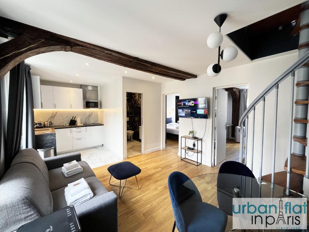 Urban Flat 176 - Charming 3 Bedroom in Montorgueil