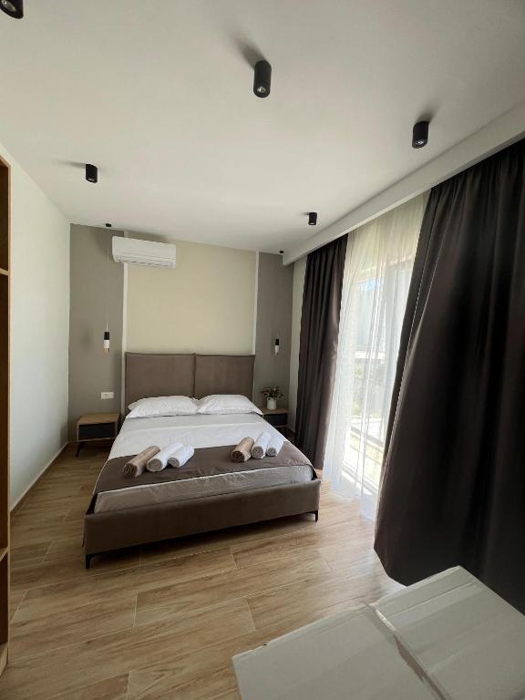 Postel nebo postele na pokoji v ubytování Hotel Villa ATA