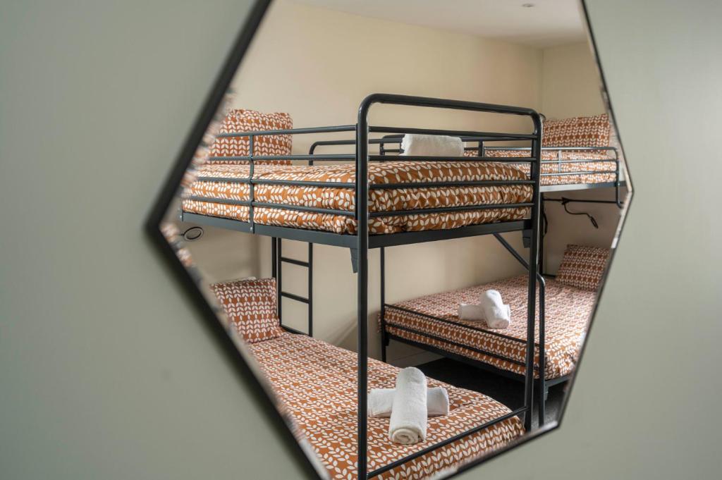 Postel nebo postele na pokoji v ubytování Newcastleton Bunkhouse