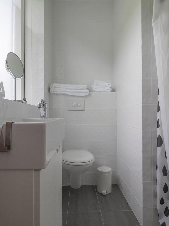 Koupelna v ubytování Seydisfjördur Guesthouse
