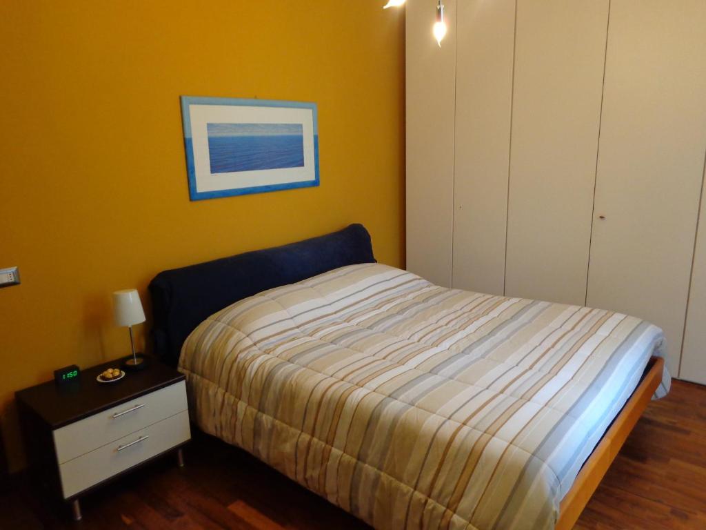 Postel nebo postele na pokoji v ubytování La Casa in Rivalta
