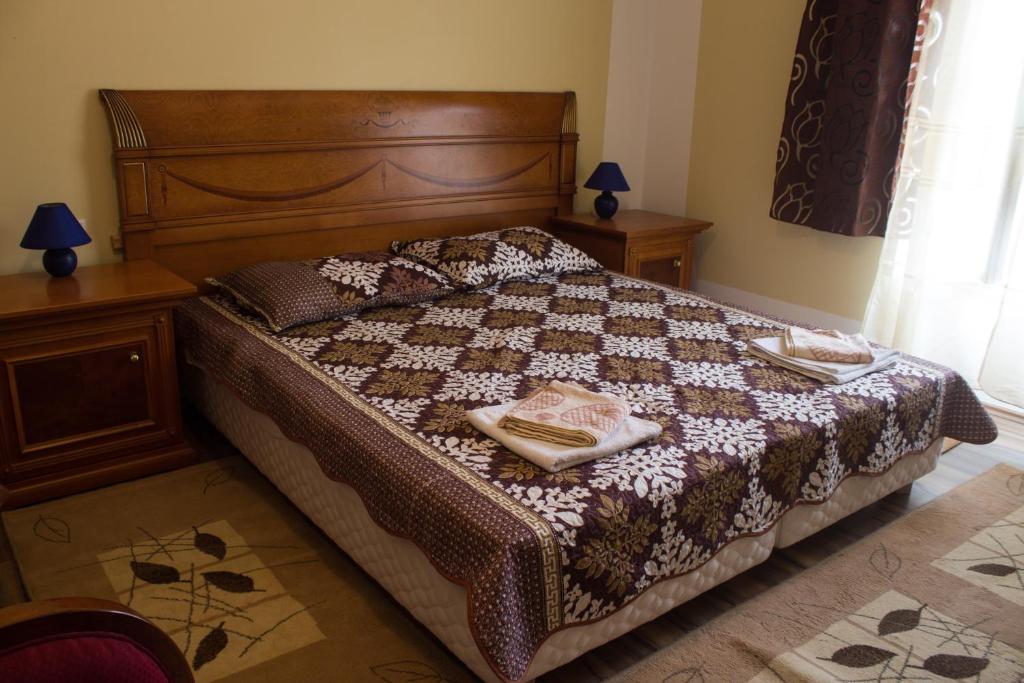 Postel nebo postele na pokoji v ubytování Rooms Cristal Roche