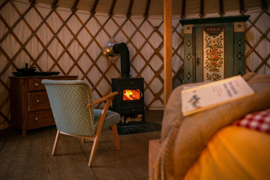 Posezení v ubytování Halbinsel Resort Peenemünde
