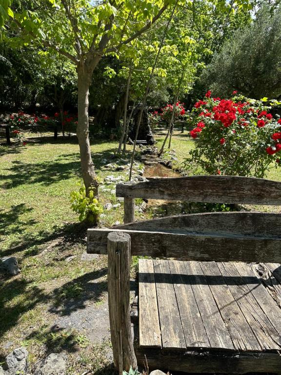 Zahrada ubytování CicloPark Morano Calabro