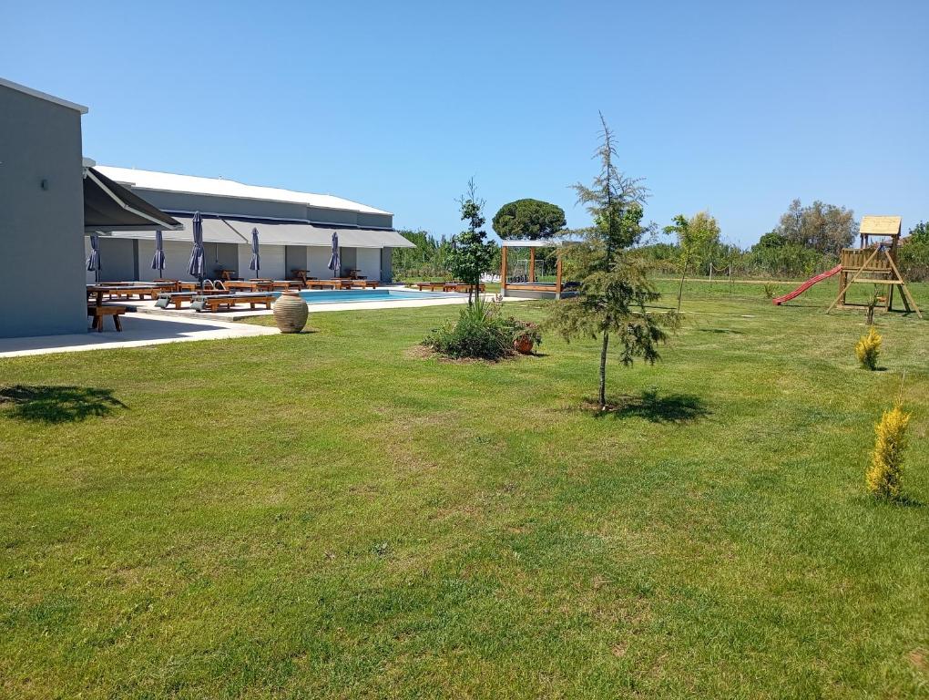 Zahrada ubytování Olympia Suites