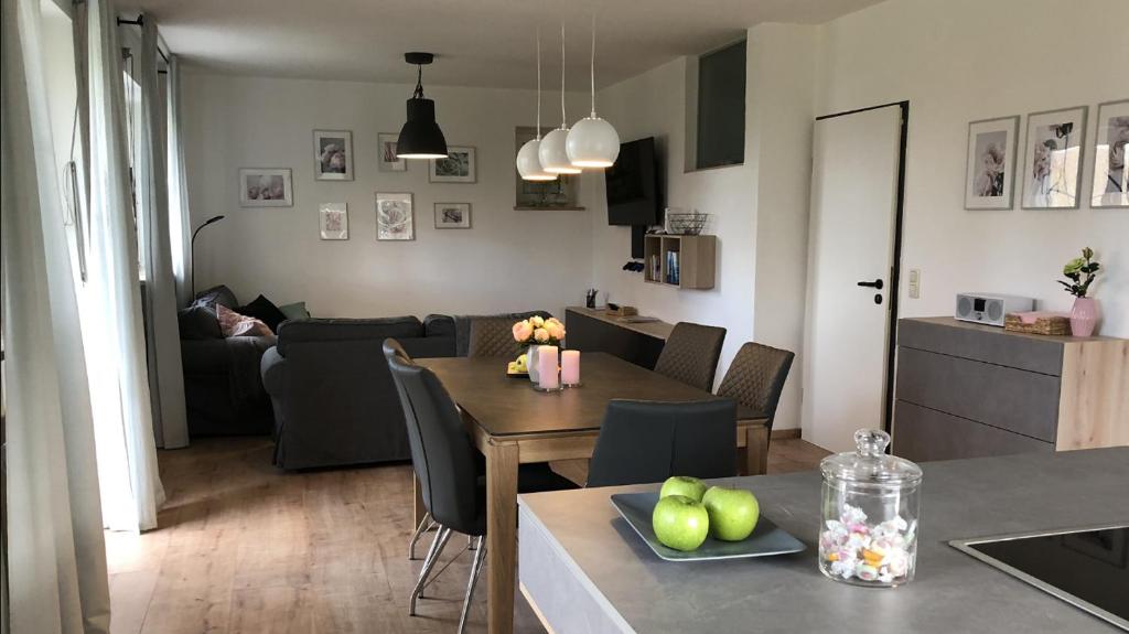 Posezení v ubytování Wohnung Am Spitalgarten für 6 Personen
