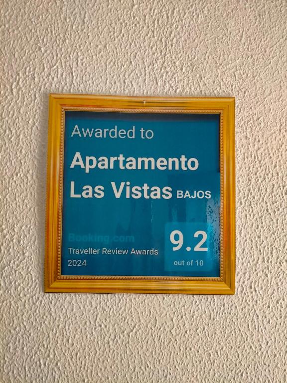 Certifikát, hodnocení, plakát nebo jiný dokument vystavený v ubytování Apartamentos Costa Brava Las Vistas