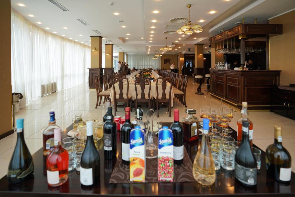 Nápoje v ubytování Hotel Bulevard