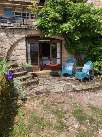 Giardino di Idyllic French farmhouse