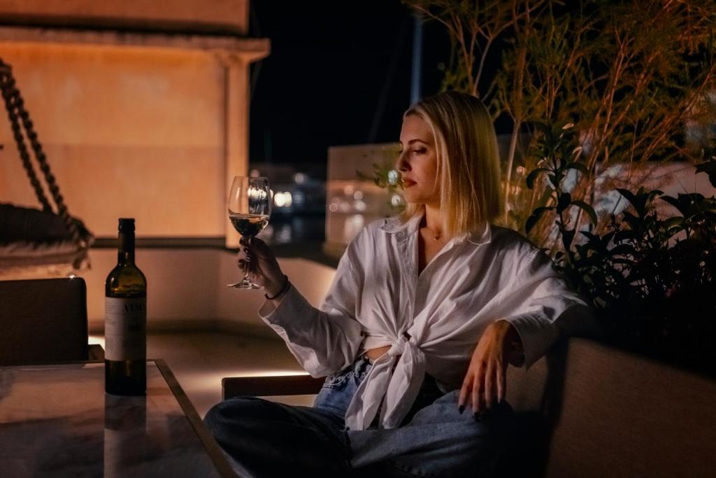 Nápoje v ubytování Ninemian Suites Syros