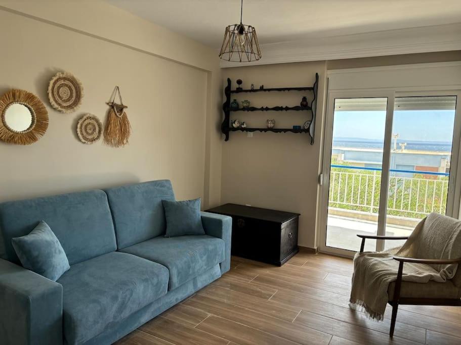 Posezení v ubytování Serenity Apartment