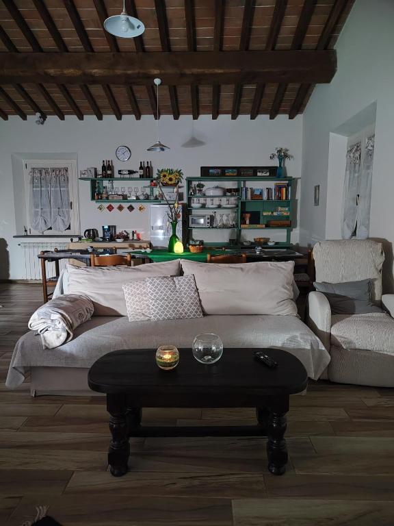 Posezení v ubytování Corte Volpe Home