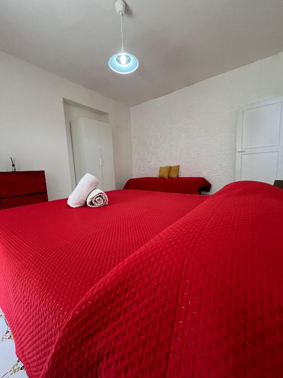 Кровать или кровати в номере House On The sea Amalfi Coast