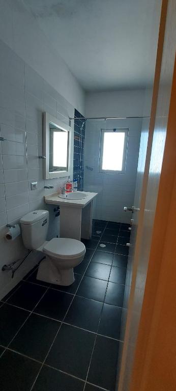 Koupelna v ubytování Hotel SHahini
