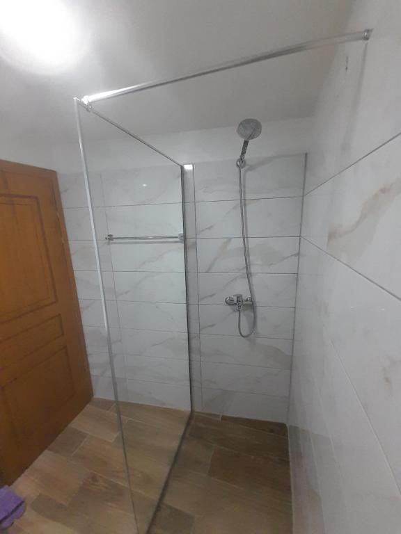 Koupelna v ubytování Guest House Ani