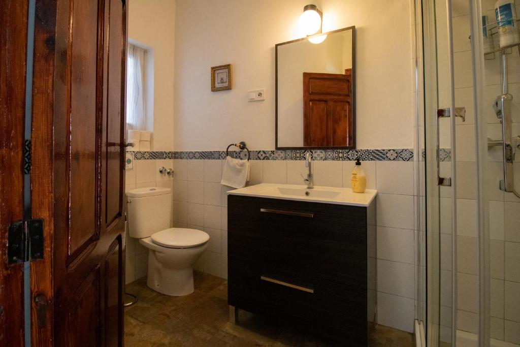 Łazienka w obiekcie Casa Aveda ( En la Roca)