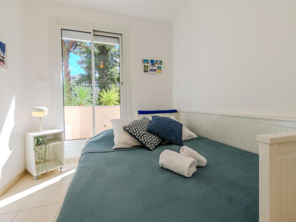 Posteľ alebo postele v izbe v ubytovaní Apartment Antinéa-4 by Interhome