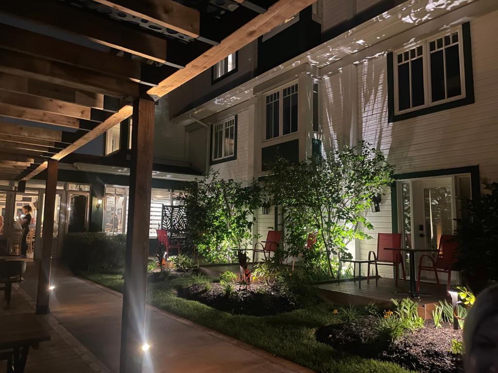 Zahrada ubytování Goéliche hotel et appartement