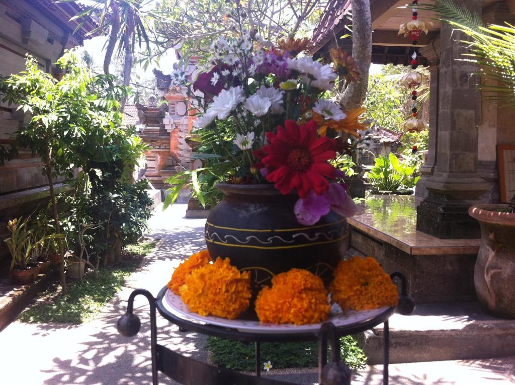 Zahrada ubytování Pondok Bali
