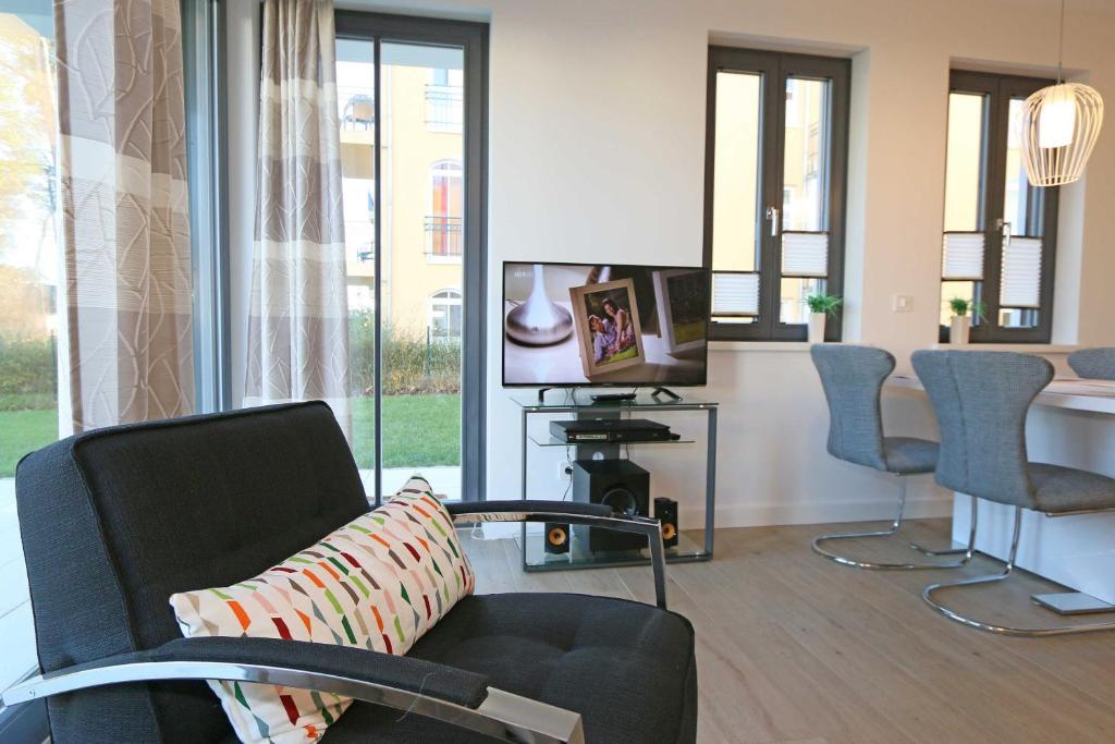Fotografie z fotogalerie ubytování Strandvilla Andrea Whg 02 MeerZeit mit Terrasse v destinaci Baabe