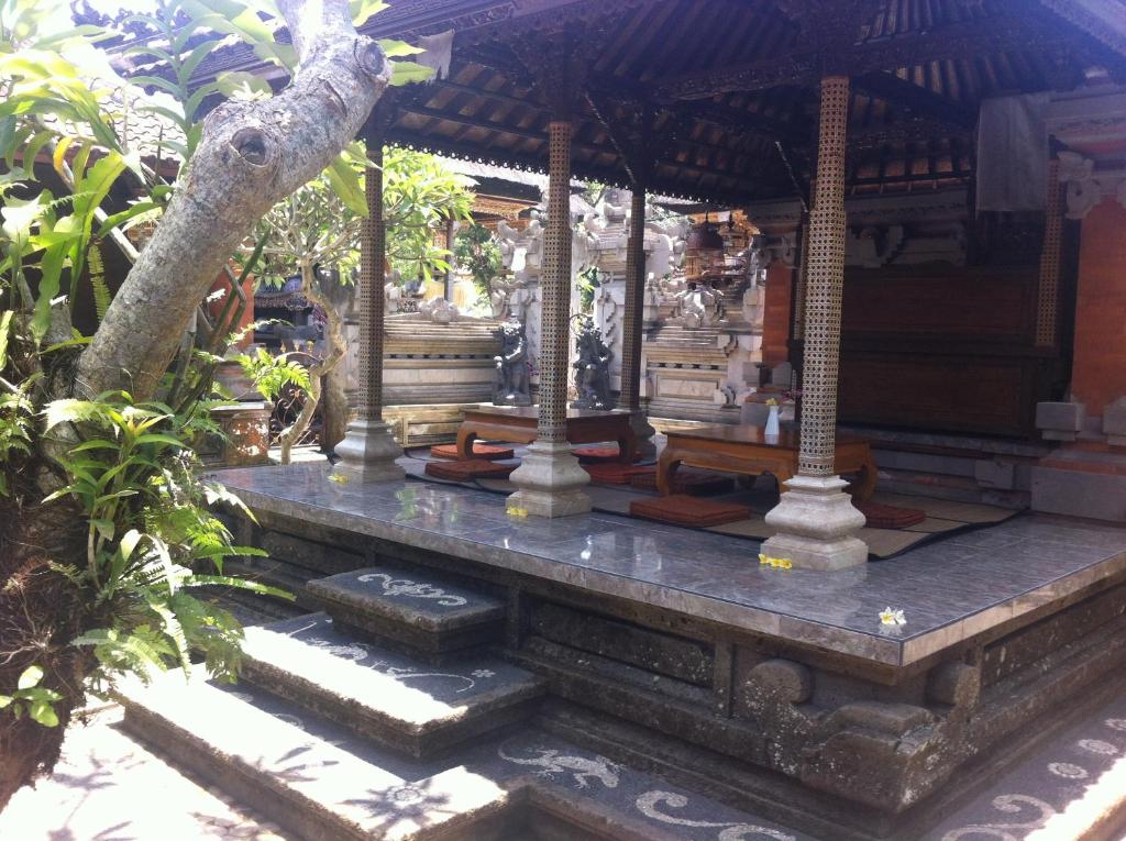 Zahrada ubytování Pondok Bali