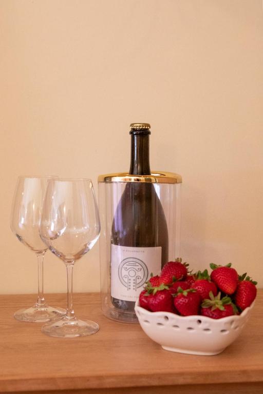 Nápoje v ubytování Agriturismo La Rosarnetta