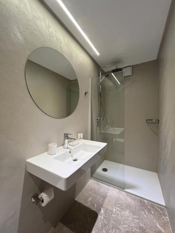 Koupelna v ubytování Viva Properties
