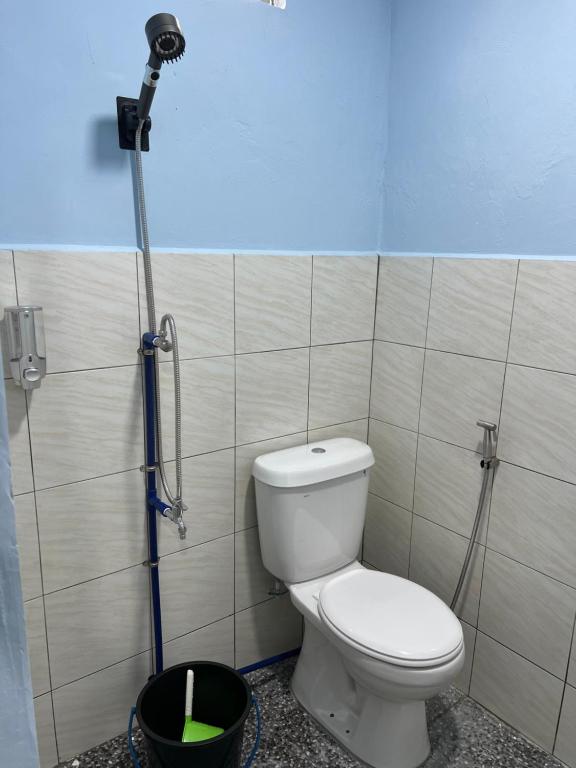 Koupelna v ubytování Kz Motel