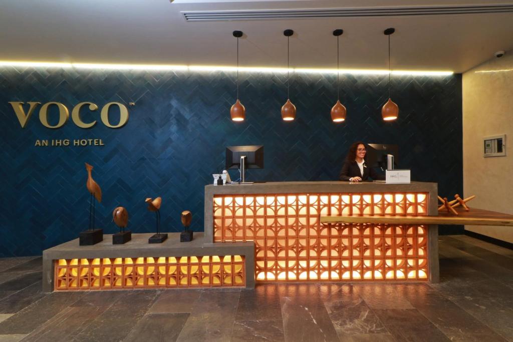 Certifikát, hodnocení, plakát nebo jiný dokument vystavený v ubytování voco Guadalajara Neruda by IHG