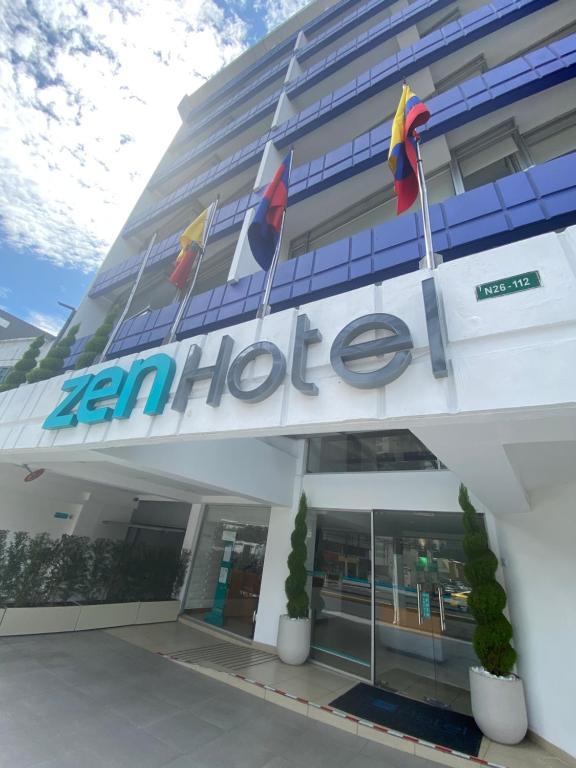 Budova, kde se hotel nachází
