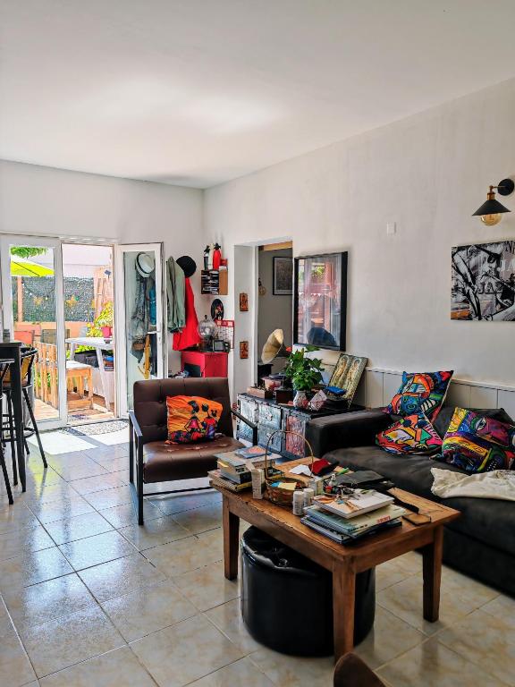 Posedenie v ubytovaní Appartement près de la plage, un coin paradis !