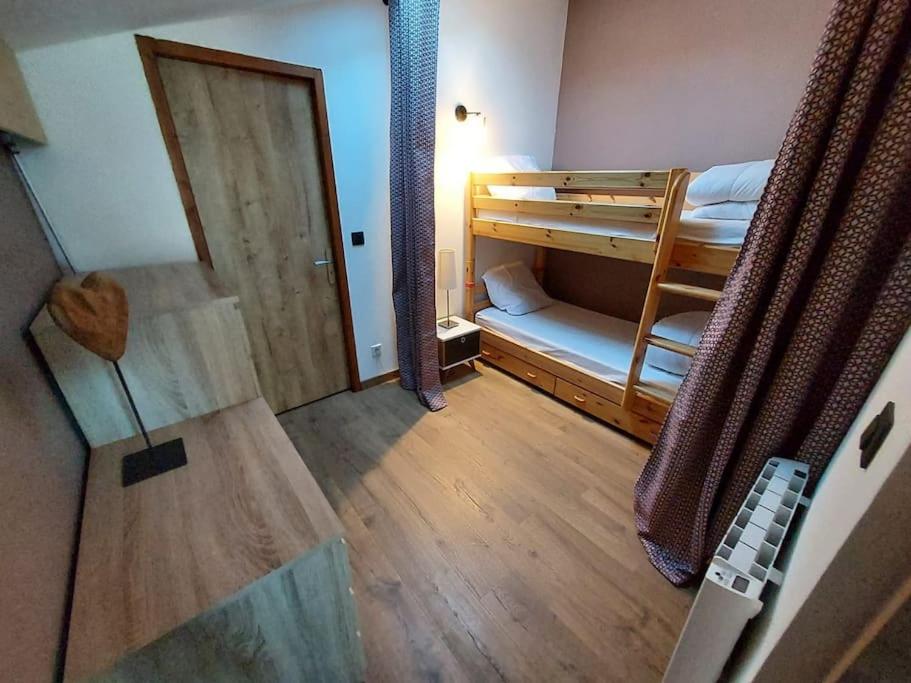 Postel nebo postele na pokoji v ubytování Les Vues de Lily - Châtel