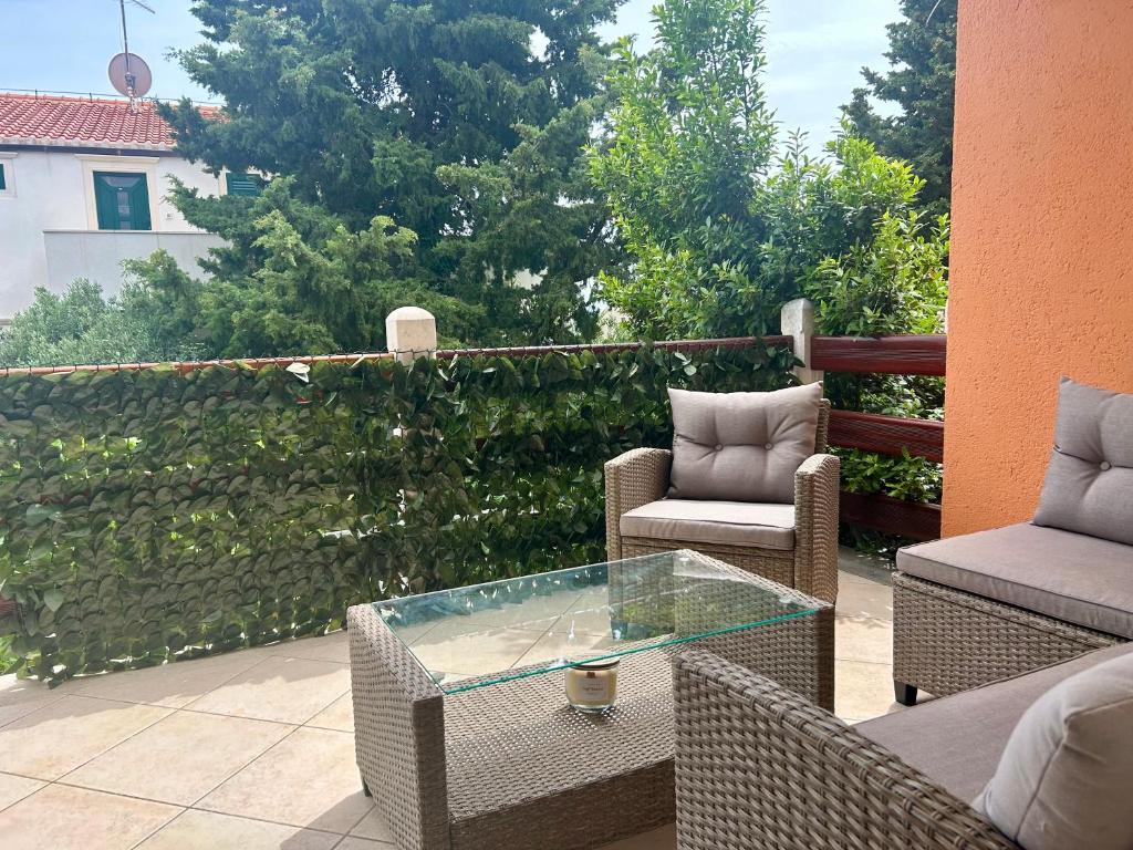 Posezení v ubytování Villa Kiki